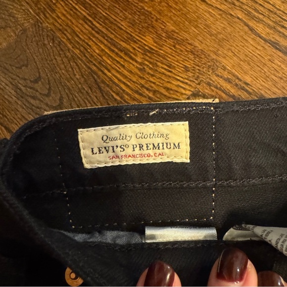 Levi’s 501’s straight leg jeans - Black 26/28 - Picture 3 of 8